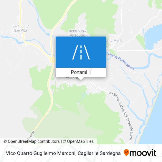 Mappa Vico Quarto Guglielmo Marconi