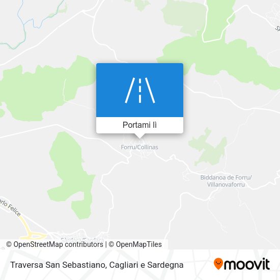 Mappa Traversa San Sebastiano