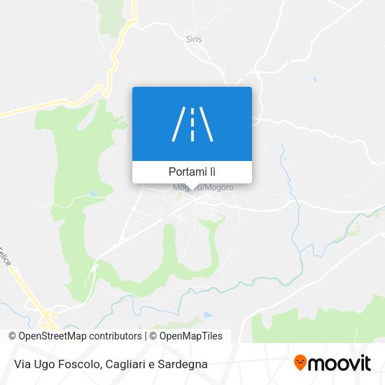 Mappa Via Ugo Foscolo