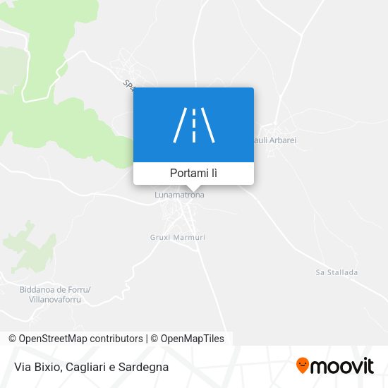 Mappa Via Bixio