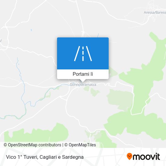 Mappa Vico 1° Tuveri