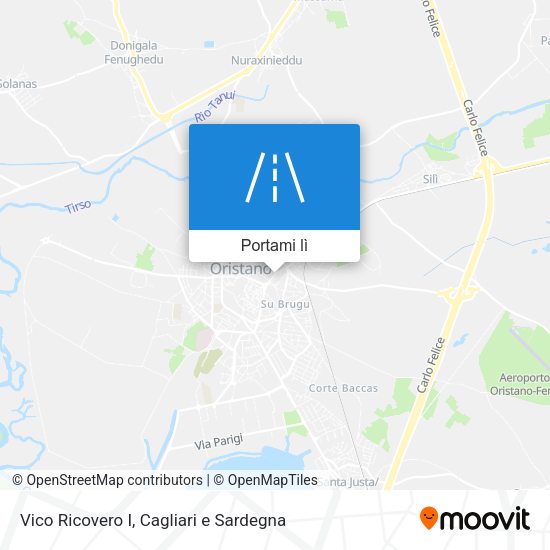 Mappa Vico Ricovero I