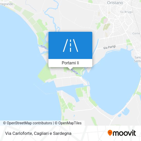 Mappa Via Carloforte