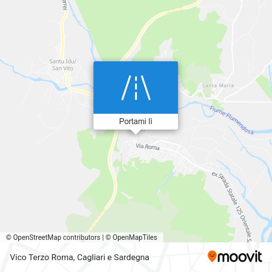 Mappa Vico Terzo Roma