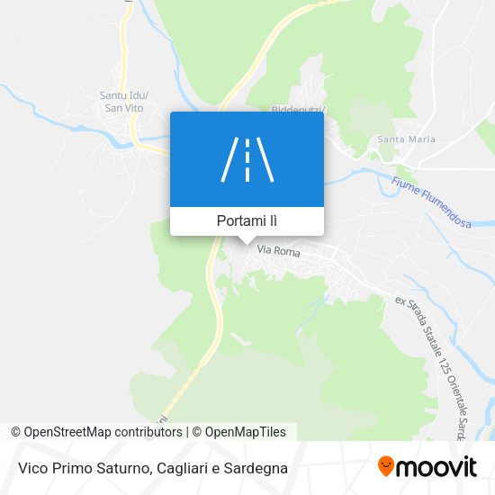 Mappa Vico Primo Saturno
