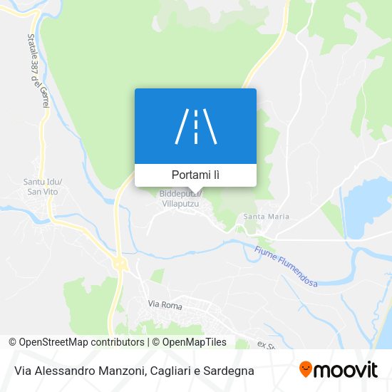 Mappa Via Alessandro Manzoni