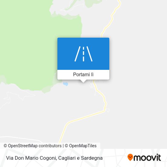 Mappa Via Don Mario Cogoni