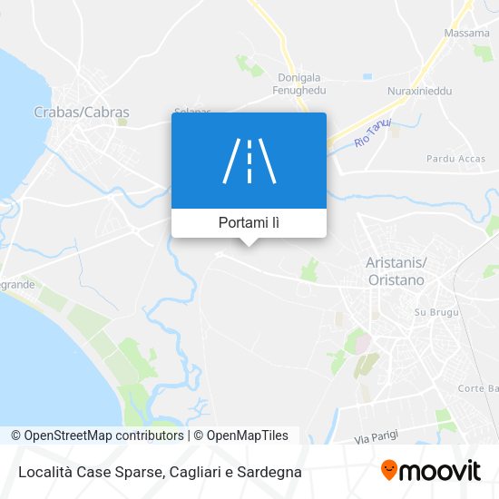 Mappa Località Case Sparse