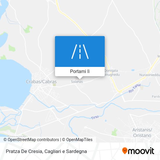 Mappa Pratza De Cresia