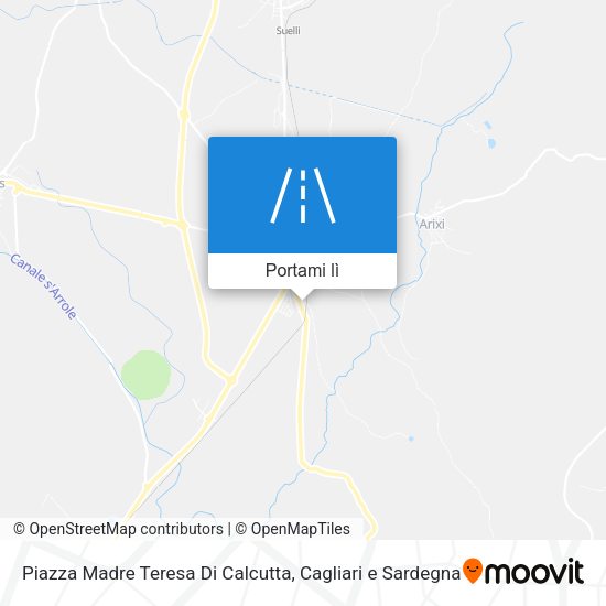 Mappa Piazza Madre Teresa Di Calcutta