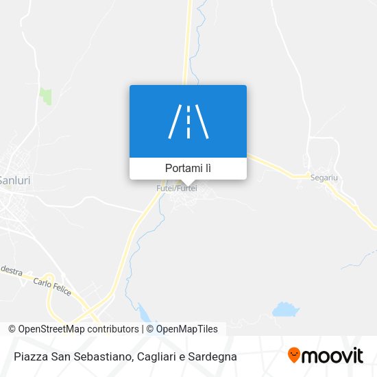 Mappa Piazza San Sebastiano