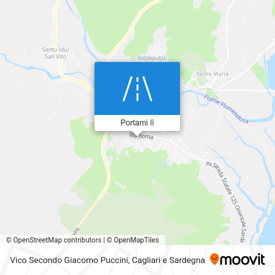 Mappa Vico Secondo Giacomo Puccini
