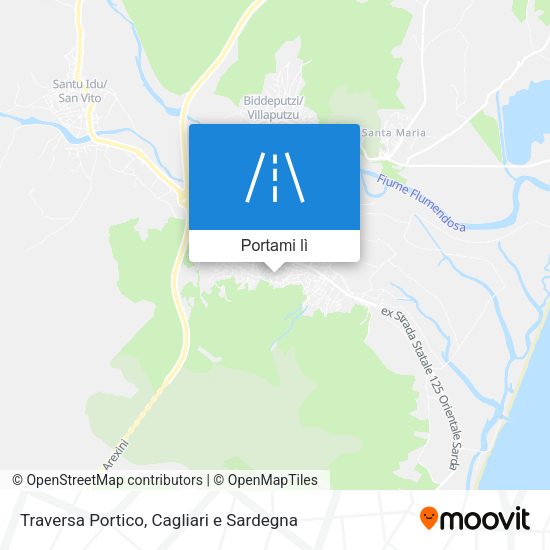Mappa Traversa Portico