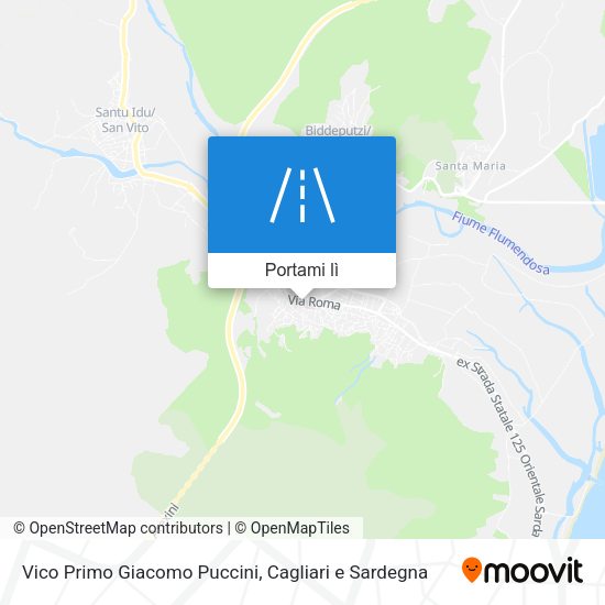 Mappa Vico Primo Giacomo Puccini