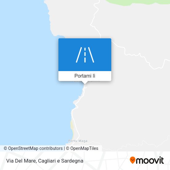 Mappa Via Del Mare