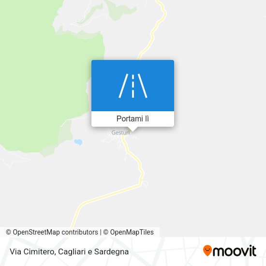 Mappa Via Cimitero