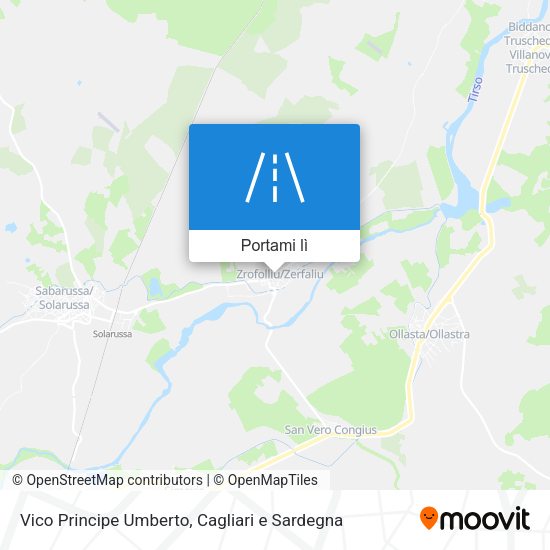 Mappa Vico Principe Umberto