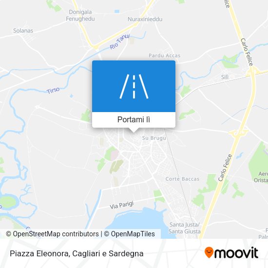 Mappa Piazza Eleonora