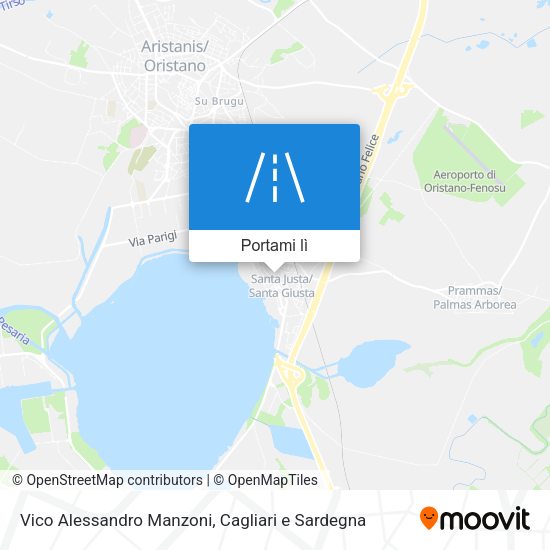 Mappa Vico Alessandro Manzoni