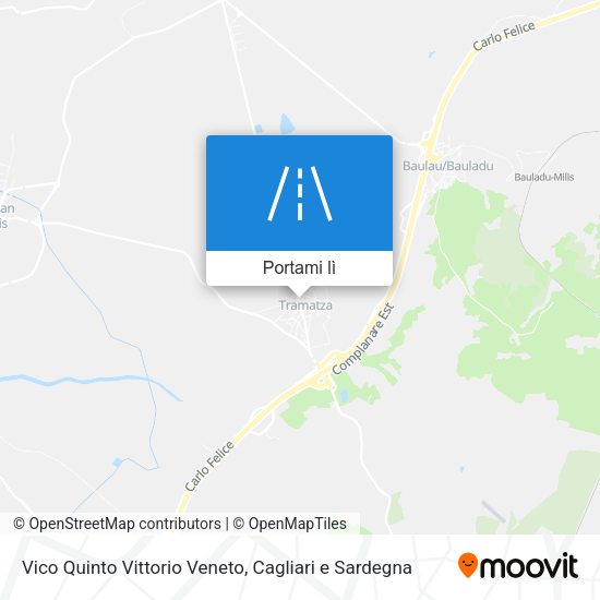 Mappa Vico Quinto Vittorio Veneto