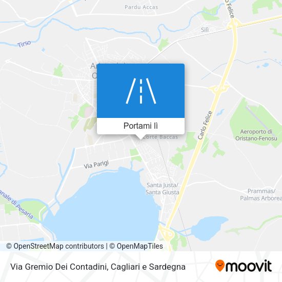 Mappa Via Gremio Dei Contadini
