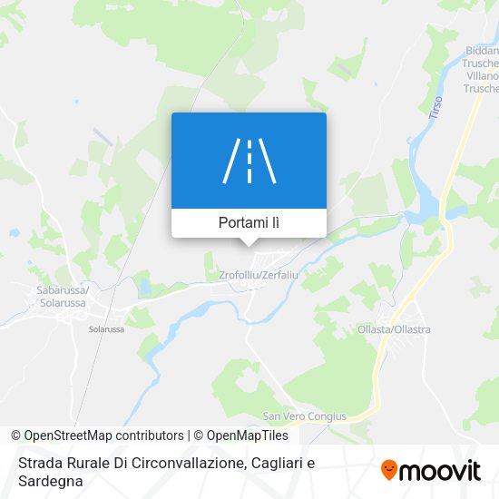 Mappa Strada Rurale Di Circonvallazione