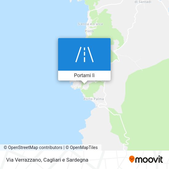 Mappa Via Verrazzano