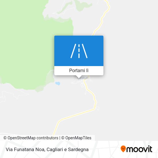Mappa Via Funatana Noa