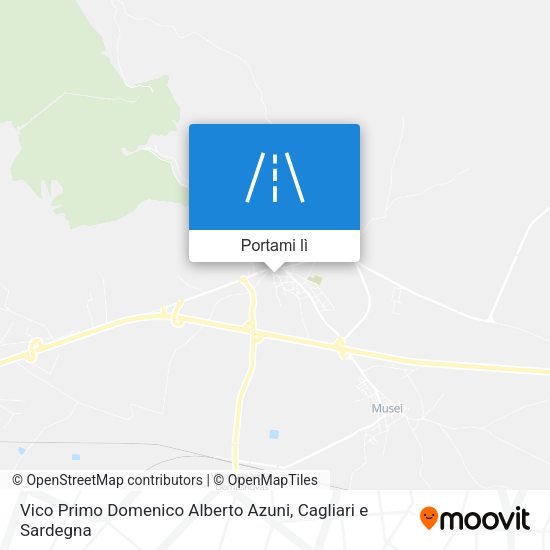 Mappa Vico Primo Domenico Alberto Azuni