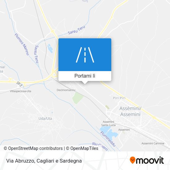 Mappa Via Abruzzo