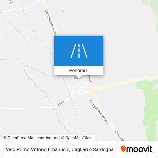 Mappa Vico Primo Vittorio Emanuele