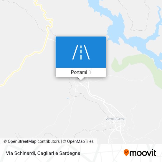 Mappa Via Schinardi