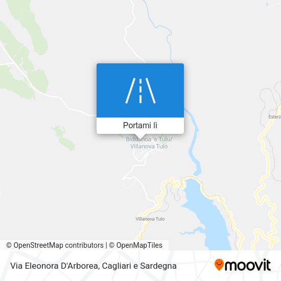 Mappa Via Eleonora D'Arborea