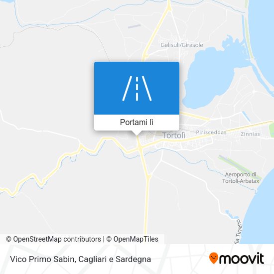 Mappa Vico Primo Sabin