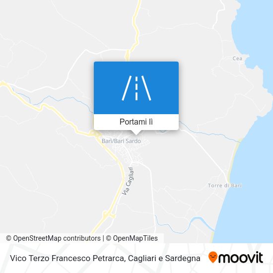 Mappa Vico Terzo Francesco Petrarca