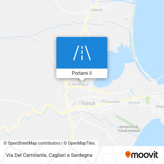 Mappa Via Del Carrolante
