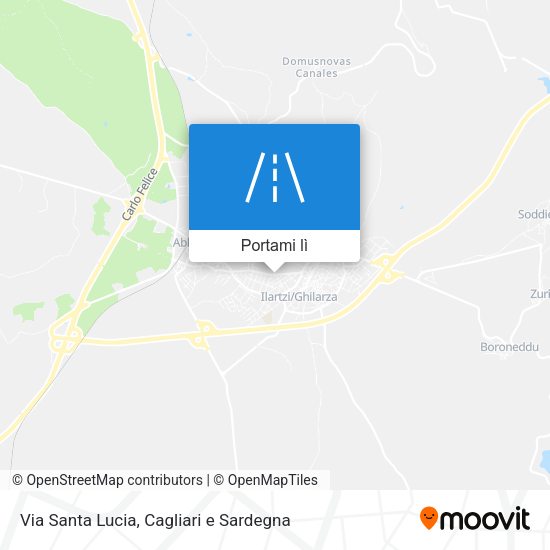 Mappa Via Santa Lucia