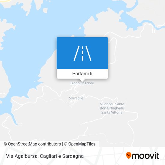 Mappa Via Agalbursa