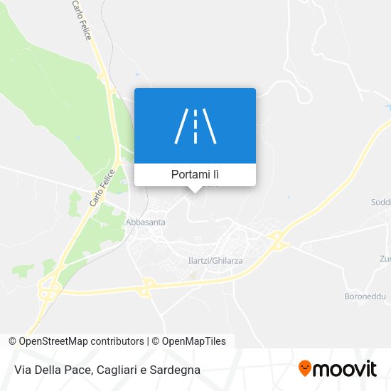 Mappa Via Della Pace
