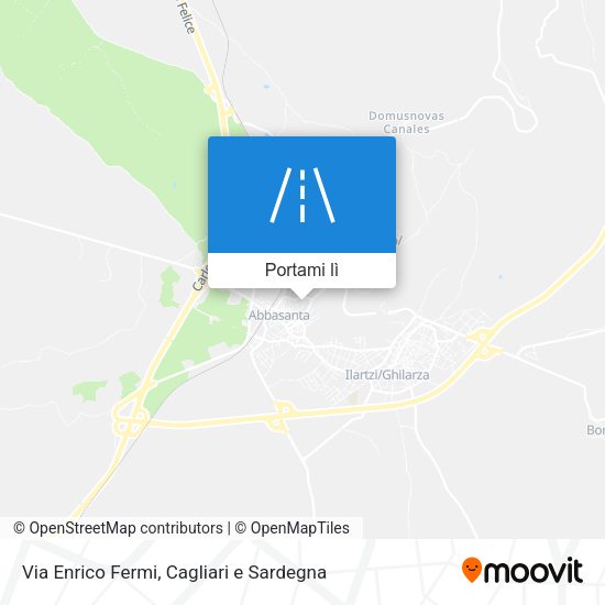 Mappa Via Enrico Fermi