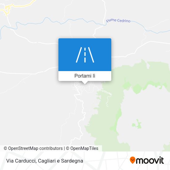 Mappa Via Carducci