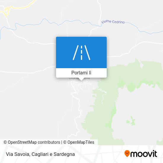 Mappa Via Savoia