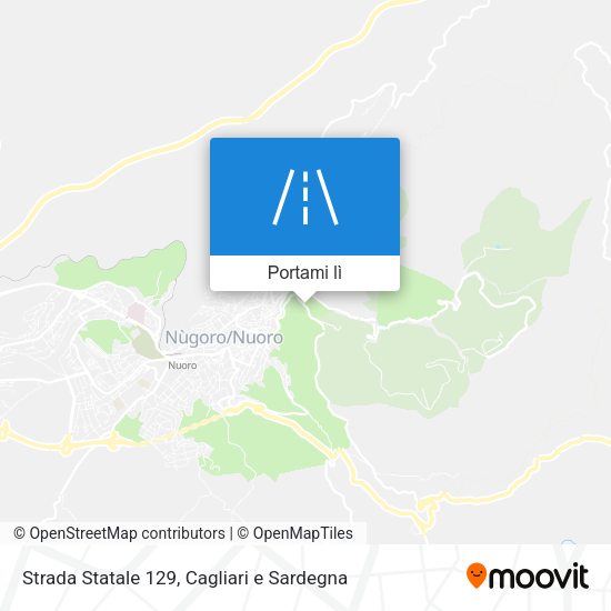 Mappa Strada Statale 129