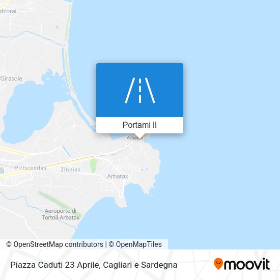 Mappa Piazza Caduti 23 Aprile