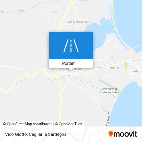 Mappa Vico Giotto