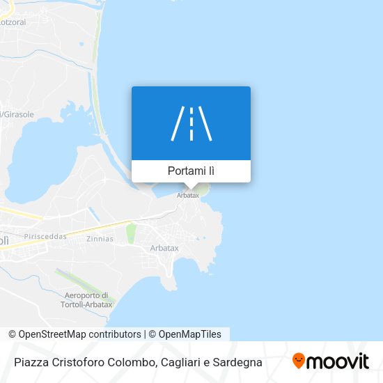 Mappa Piazza Cristoforo Colombo