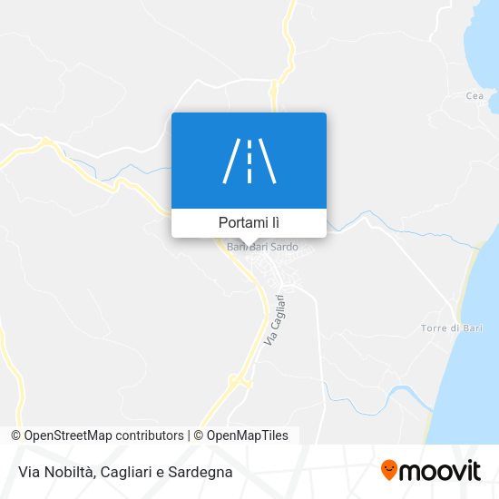 Mappa Via Nobiltà