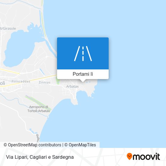 Mappa Via Lipari