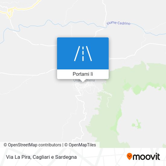 Mappa Via La Pira
