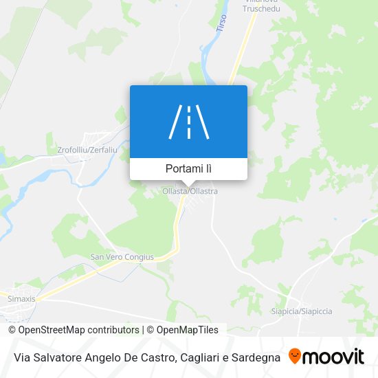 Mappa Via Salvatore Angelo De Castro